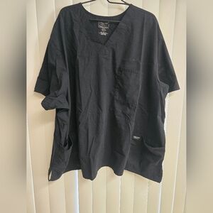 Mens Cherokee black scrub top